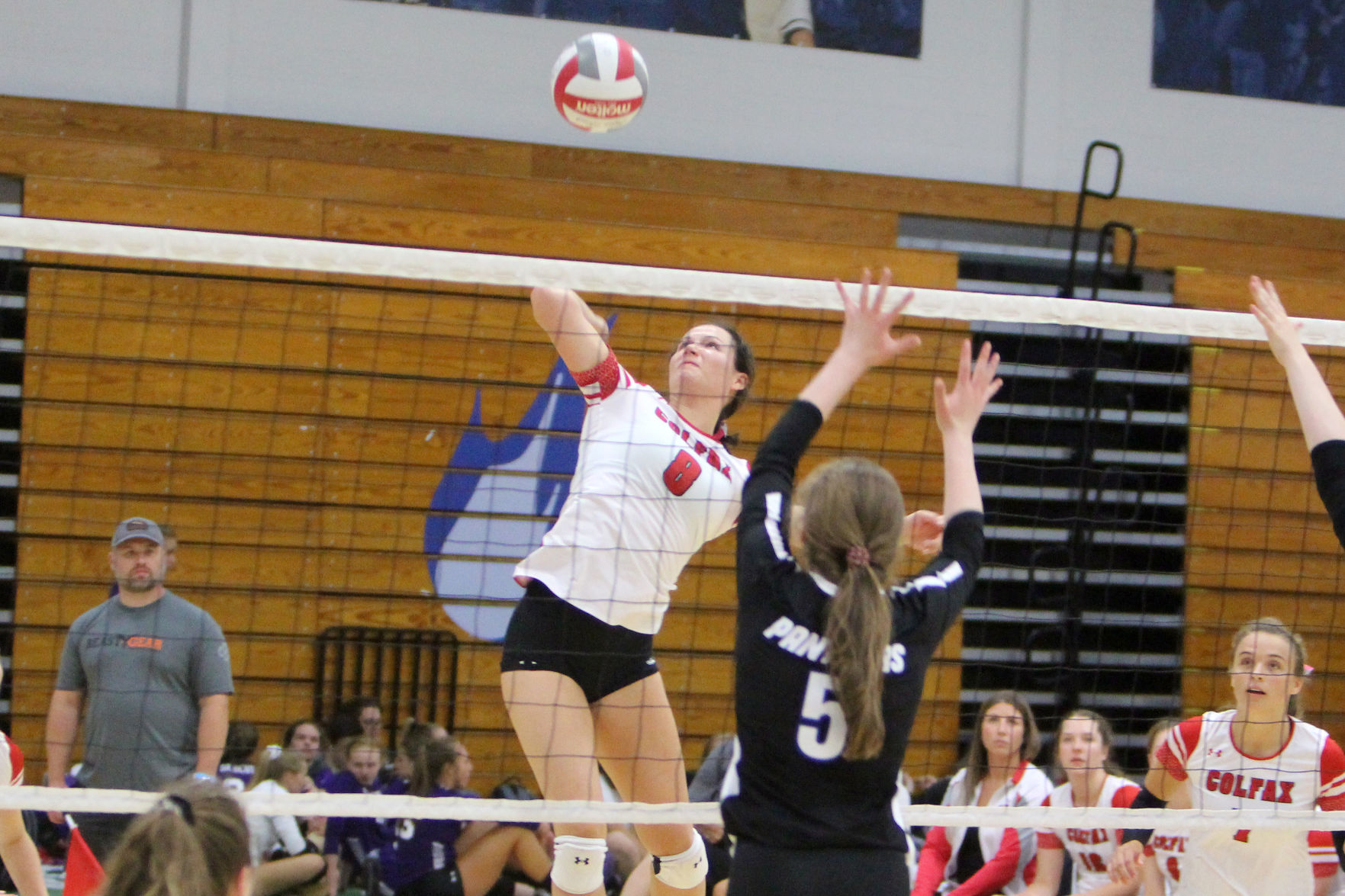 Prep volleyball sprawl at UW-Stout 8-31-19